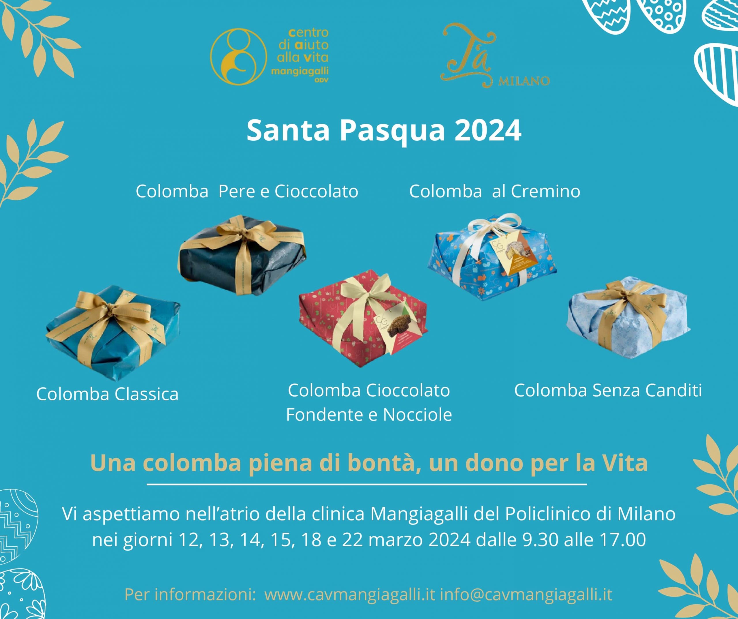 Cav Colombe Pasqua 2024